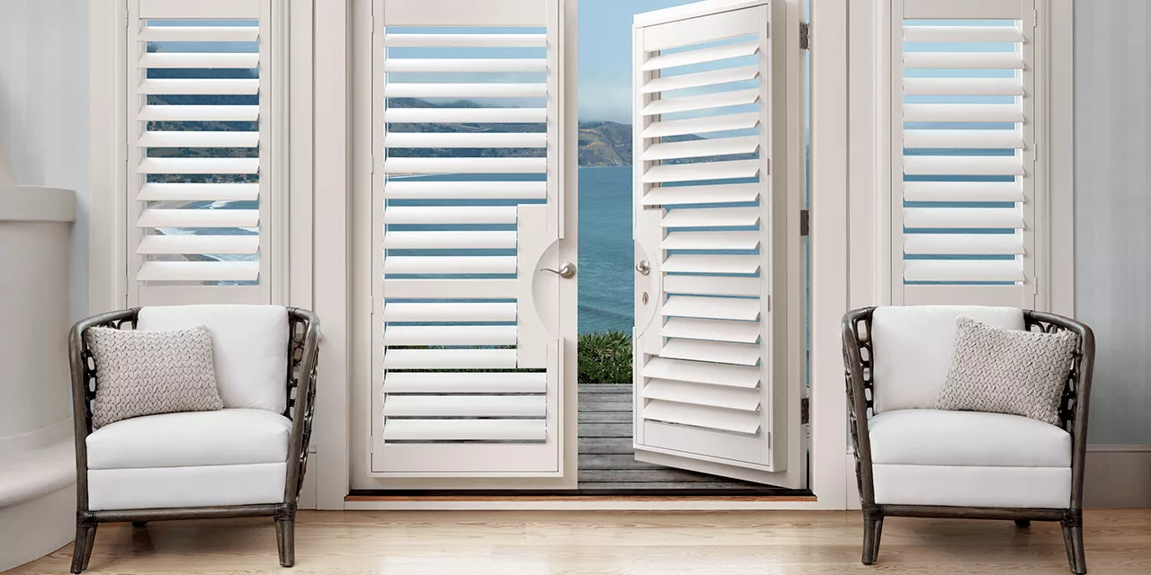 Palm Beach™ Polysatin™ Vinyl Shutters