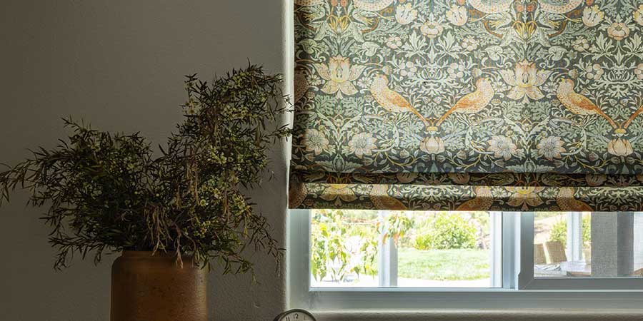 Custom Shades of London drapery fabric in London, ON