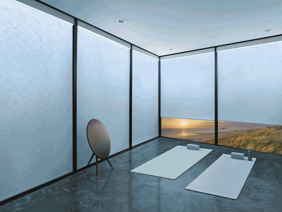 aura illuminated light shades in london, ontario home