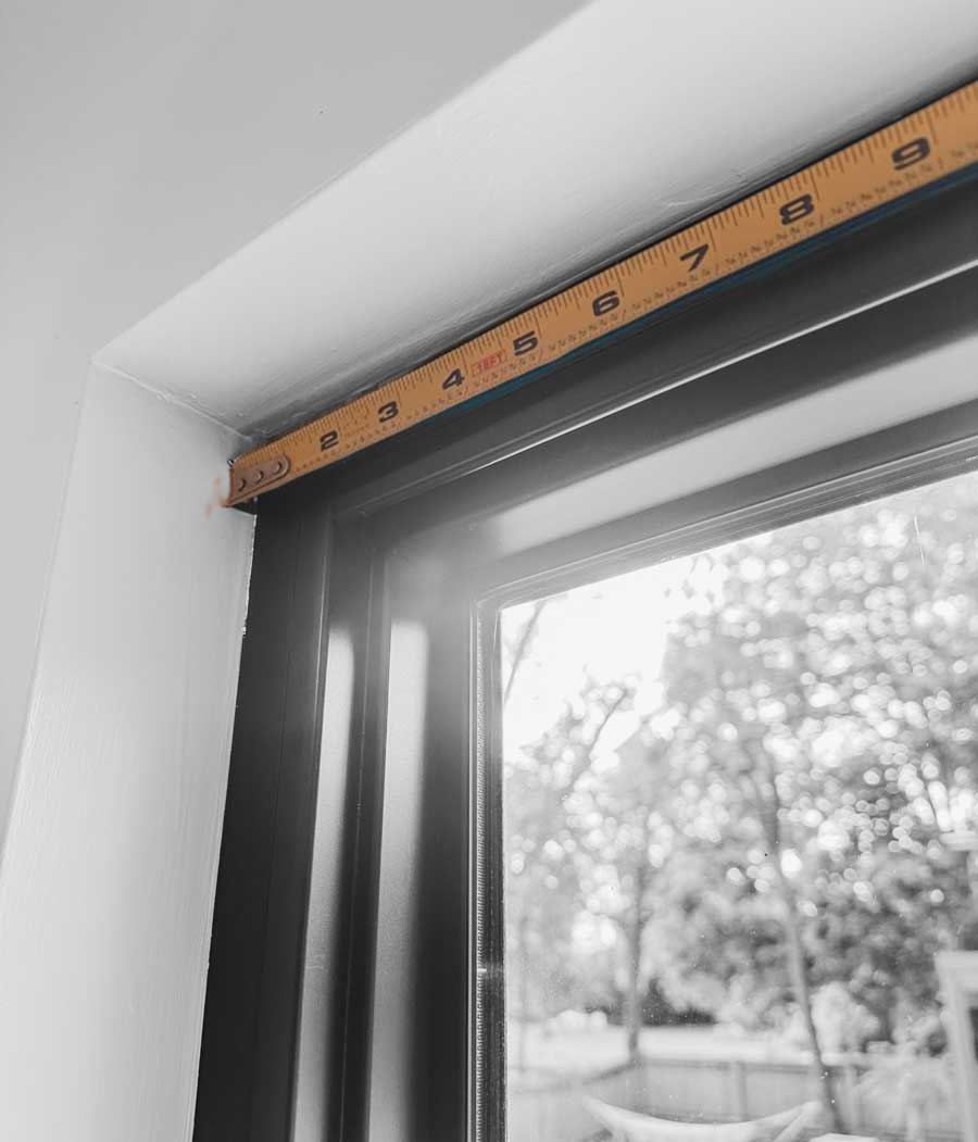 tape measure for checking window measurements london, ontario